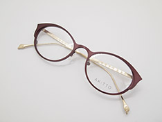AKITTO 2021-3rd bob color｜RD size:49□19 material:titanium price:￥46,200-(税込み) 
