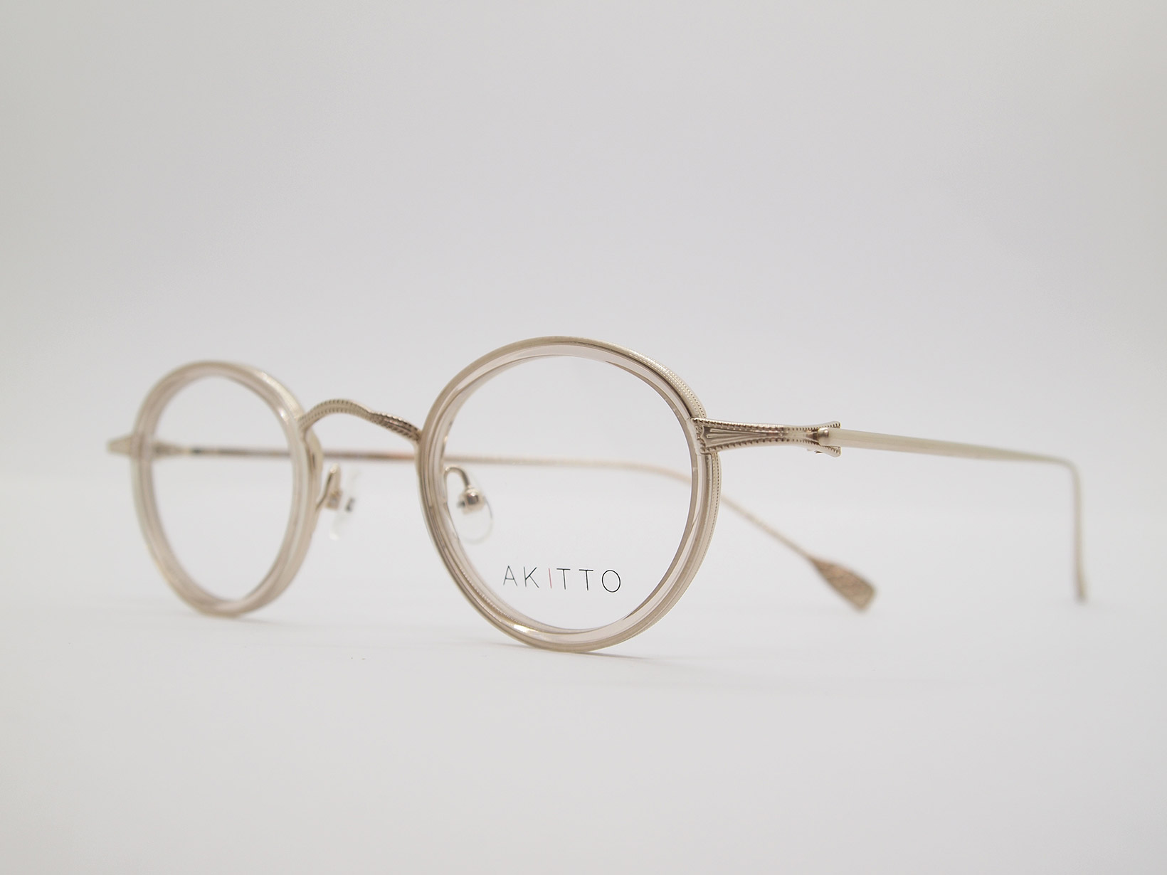 AKITTO 2021-4th tas2 color｜CL size:41□25 material:titanium+acetate price:￥46,200-(税込み)