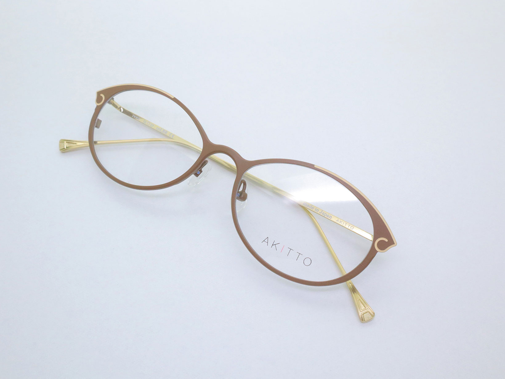 AKITTO 2022-4th ive2 color｜BR size:51□17 material:titanium price:￥48,950-(税込み)