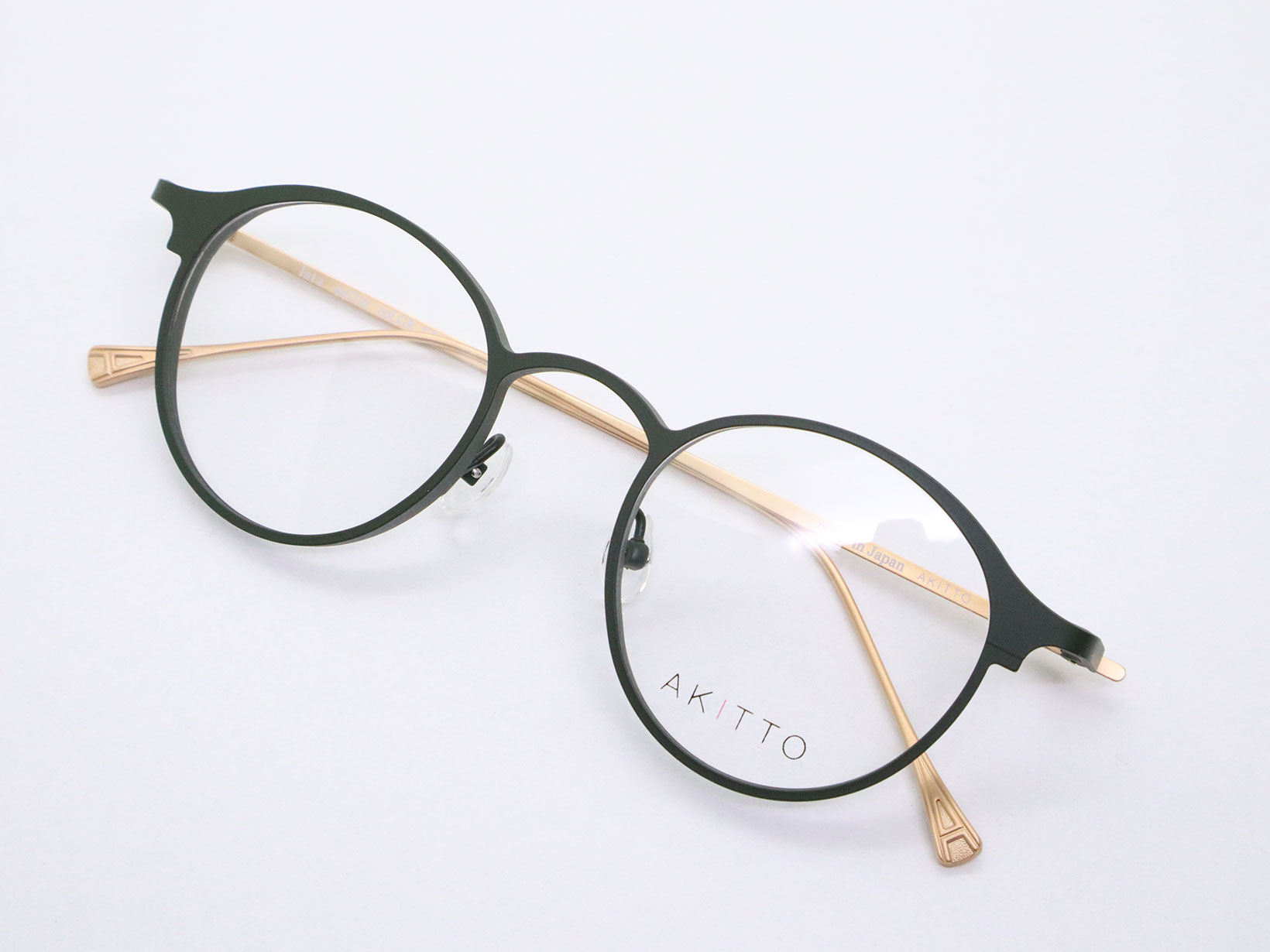 AKITTO 2023-1st lat2 color｜GR size:44□21 material:titanium price:￥48,950-(税込み)
