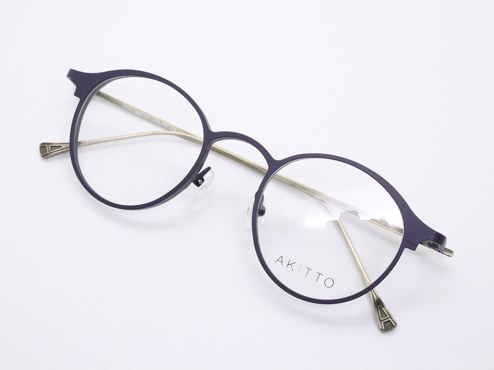 AKITTO 2023-1st lat2 color｜NV size:44□21 material:titanium price:￥48,950-(税込み)