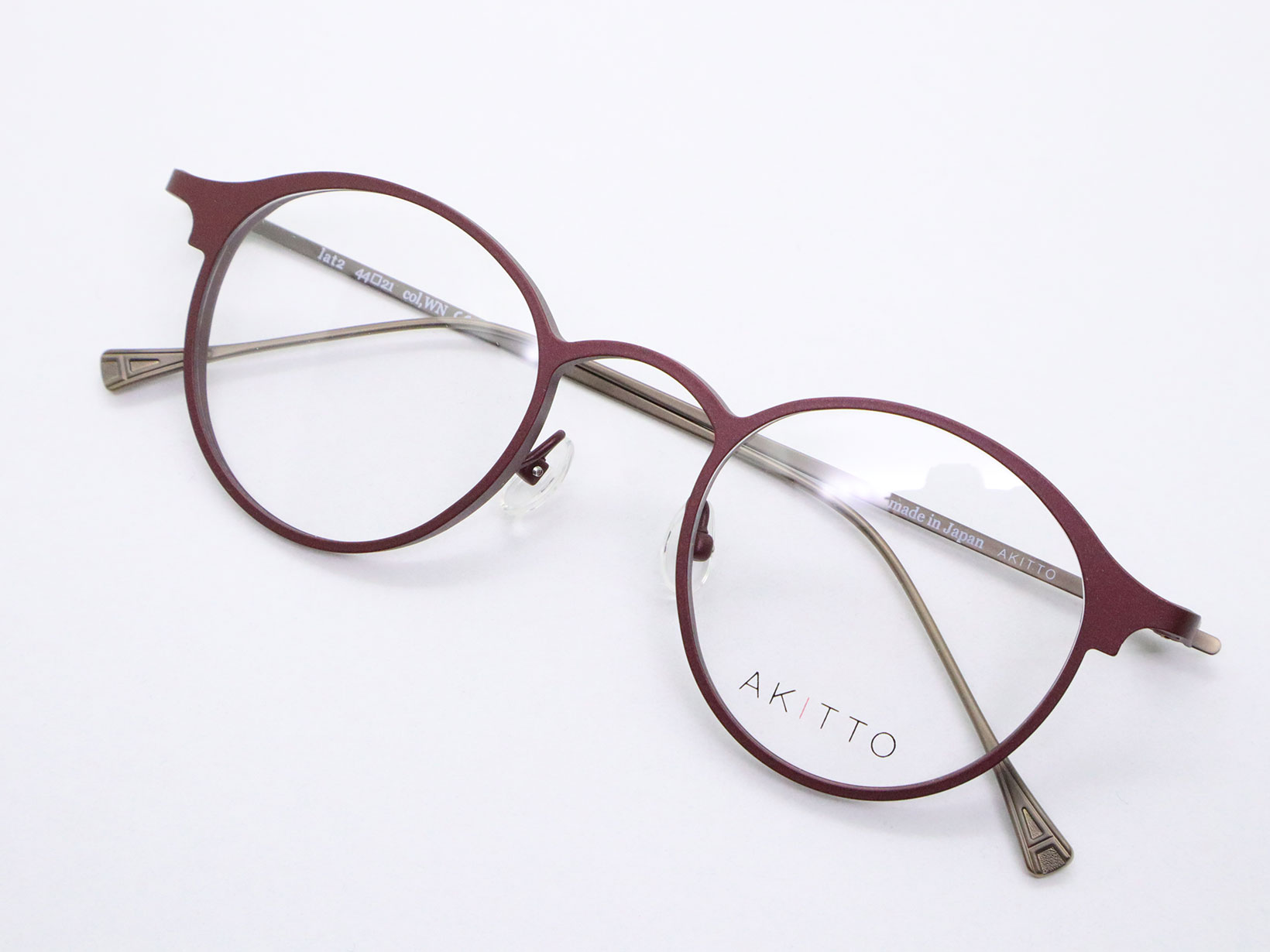 AKITTO 2023-1st lat2 color｜WN size:44□21 material:titanium price:￥48,950-(税込み)