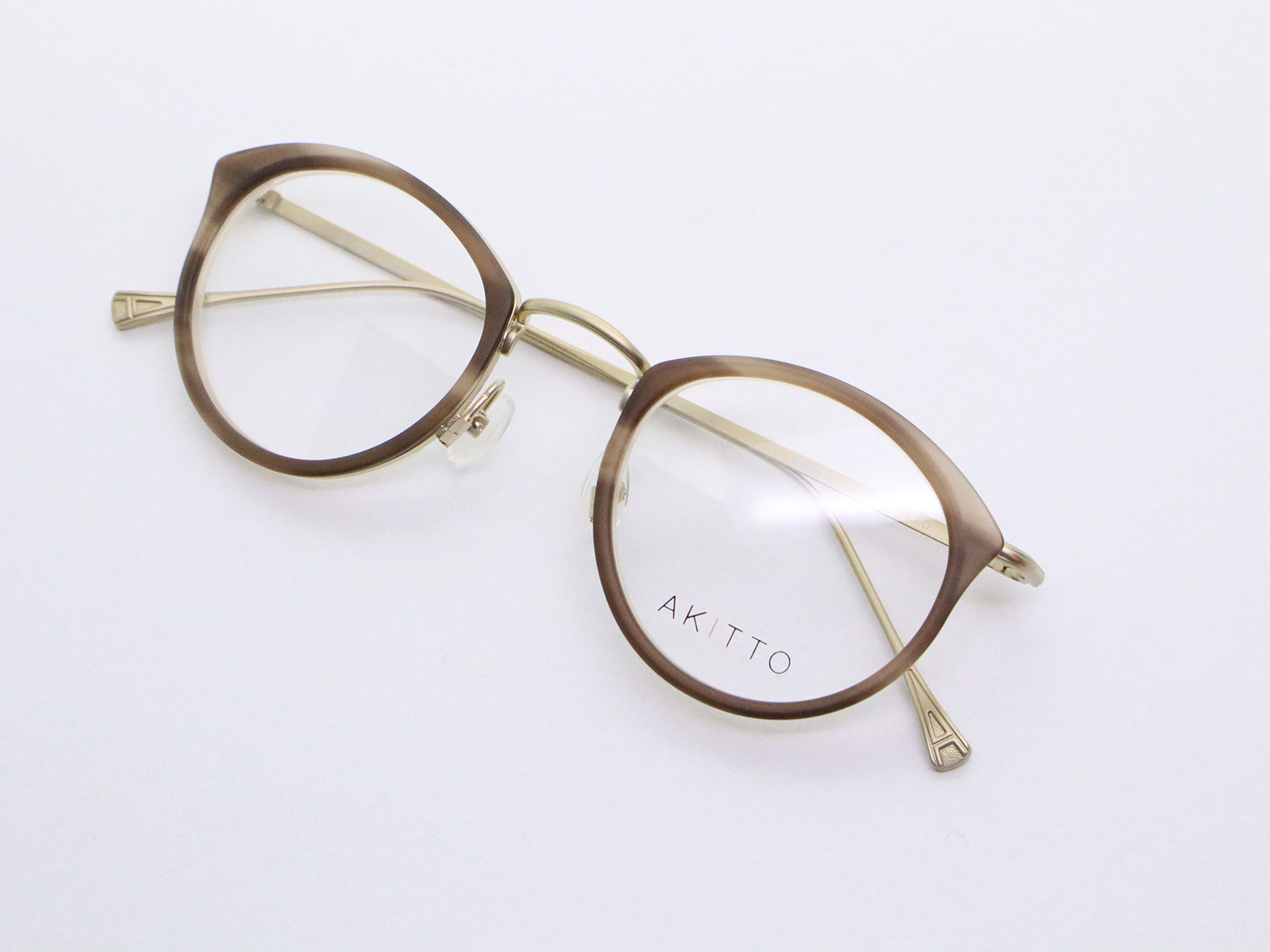 AKITTO 2023-2nd pin23 color｜BG size:45□22 material:titanium+acetate price:￥49,500-(tax in)