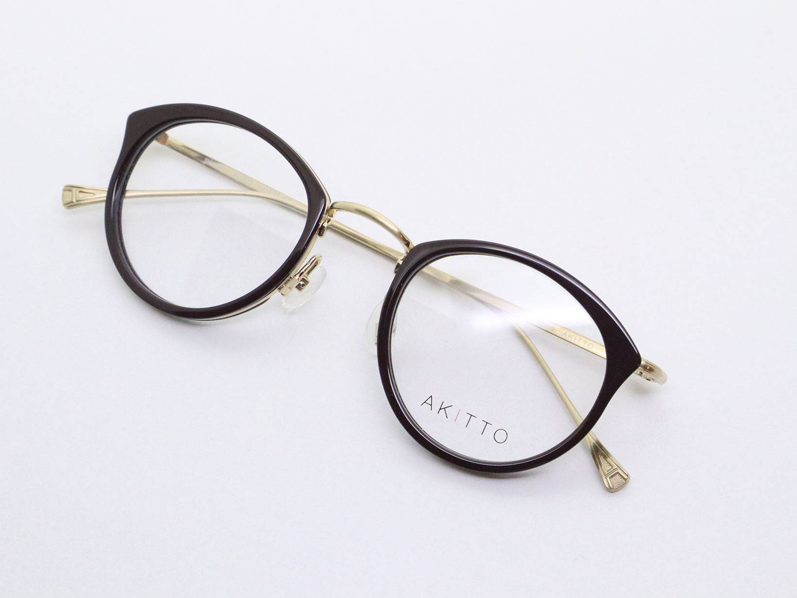 AKITTO 2023-2nd pin23 color｜CH size:45□22 material:titanium+acetate price:￥49,500-(tax in)