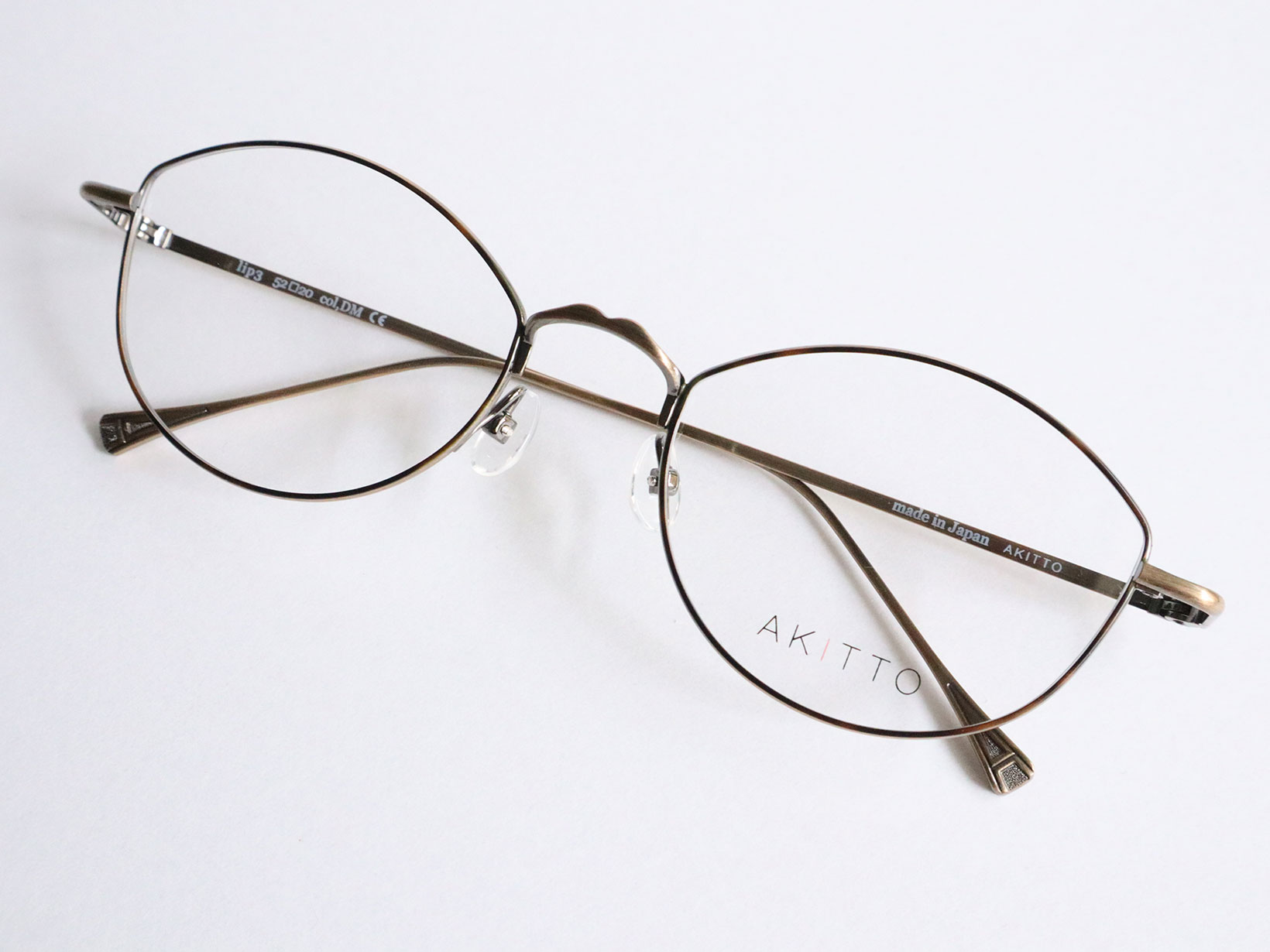 AKITTO 2024-2nd lip3 color | DM size:52□20 material:titanium price:￥51,700-(tax in)