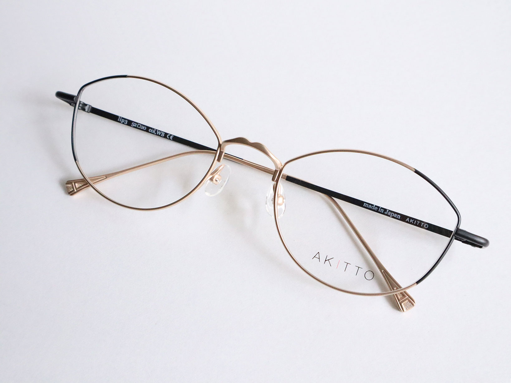 AKITTO 2024-2nd lip3 color | WB size:52□20 material:titanium price:￥51,700-(tax in)