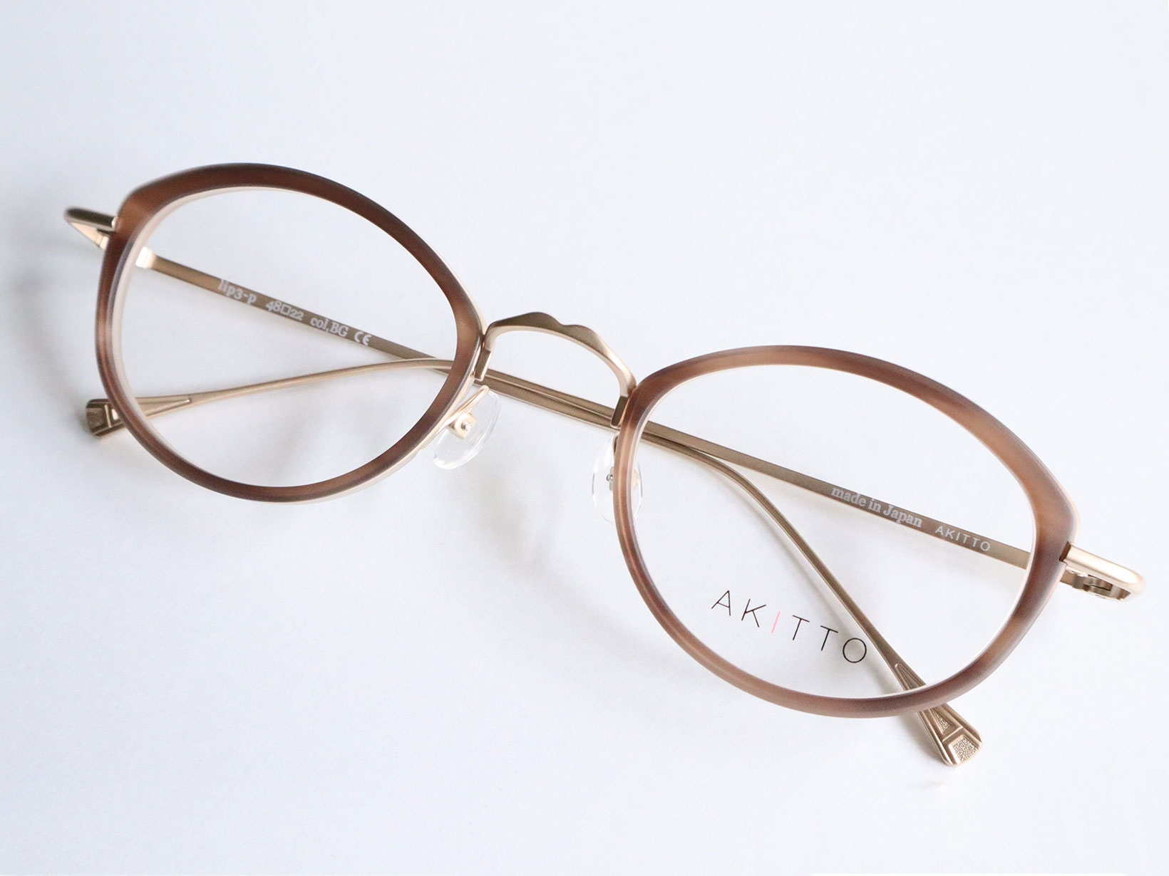 AKITTO 2024-2nd lip3-p color | BG size:48□22 material:titanium+acetate price:￥51,700-(tax in)