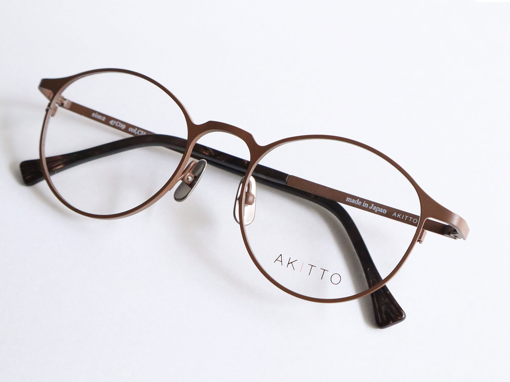 AKITTO 2024-2nd sim2 color | CH size:47□19  material:titanium+acetate price:￥40,700-(tax in)