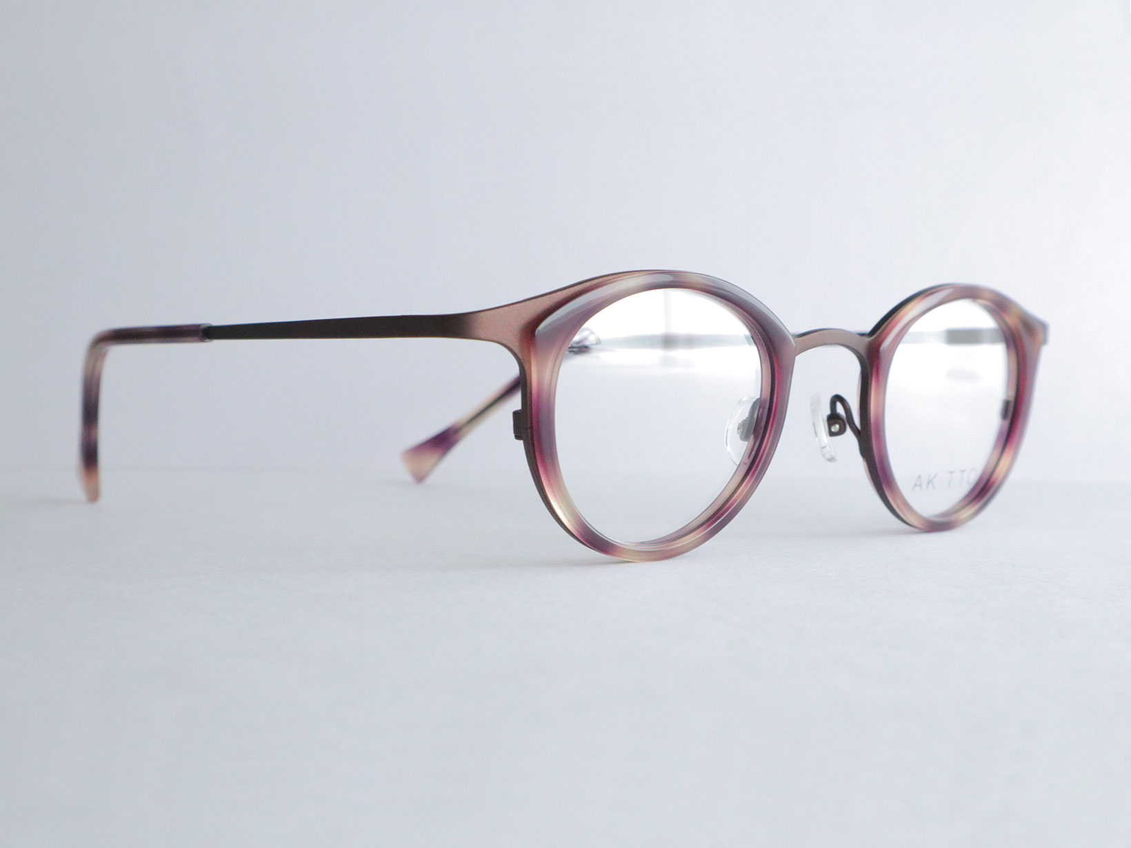 AKITTO 2024-3rd pin26 color | GD size:41□23 material:titanium+acetate price:￥51,700-(tax in) 