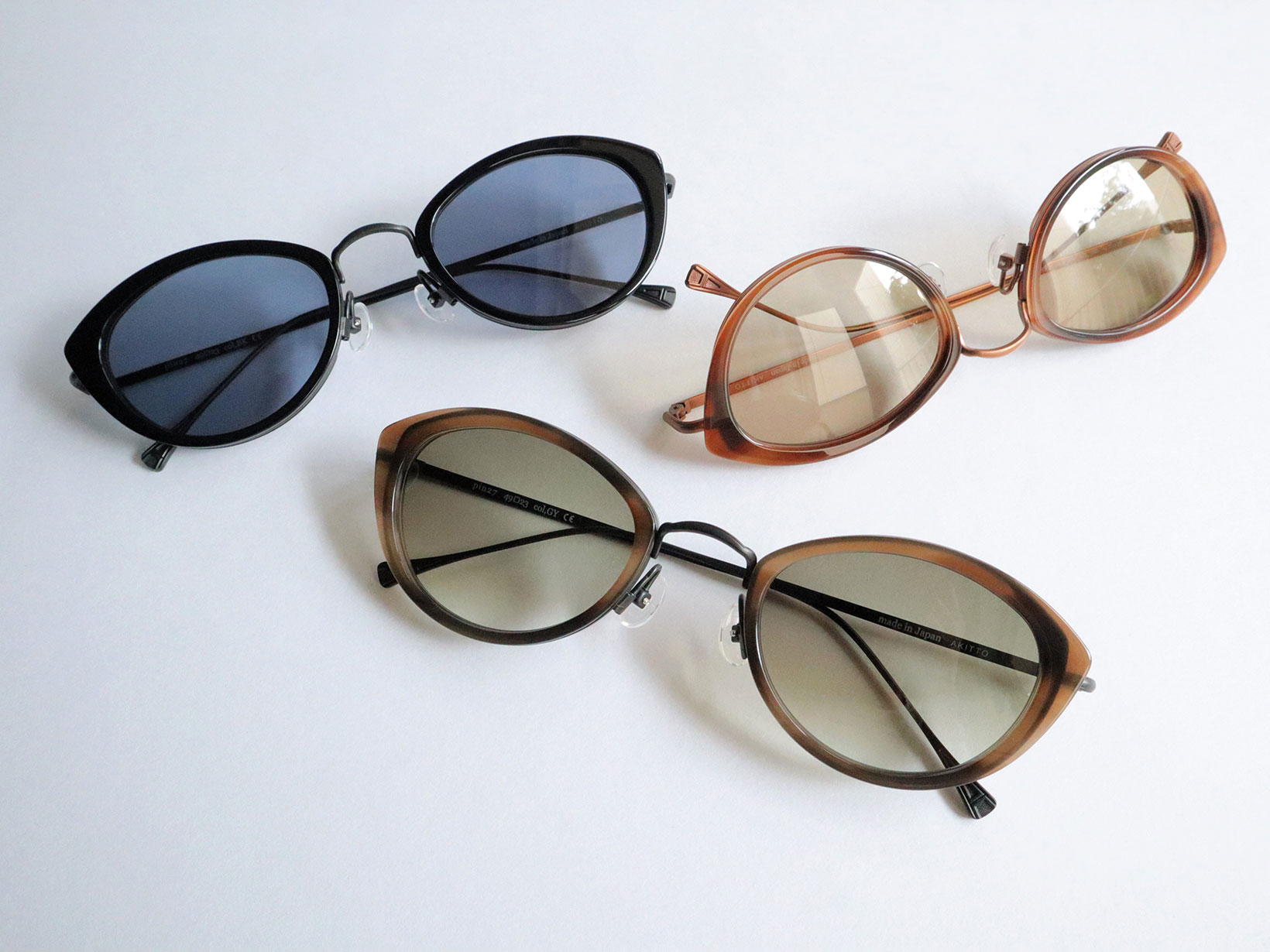 AKITTO 2024-3rd pin27 pin27 size:49□23 material:titanium+acetate+CR39 price:￥46,200-(tax in)