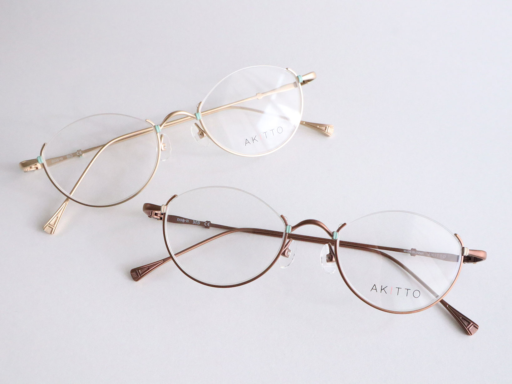 AKITTO 2025-2nd noa-n noa-n size:46□19 material:titanium+FC color:BB,BG,BK,MB,MG,PB price:￥51,700-（tax in）