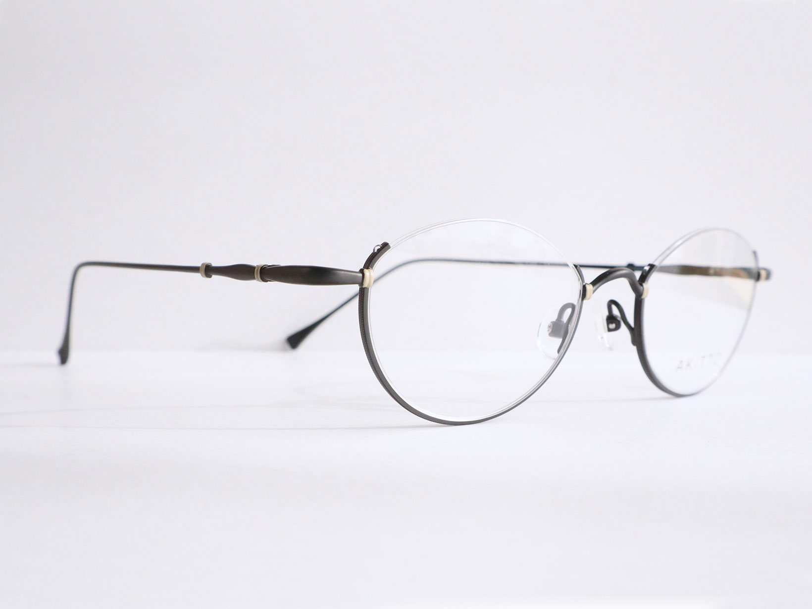 AKITTO 2025-2nd noa-n color | BK size:46□19 material:titanium+FC price:￥51,700-（tax in）