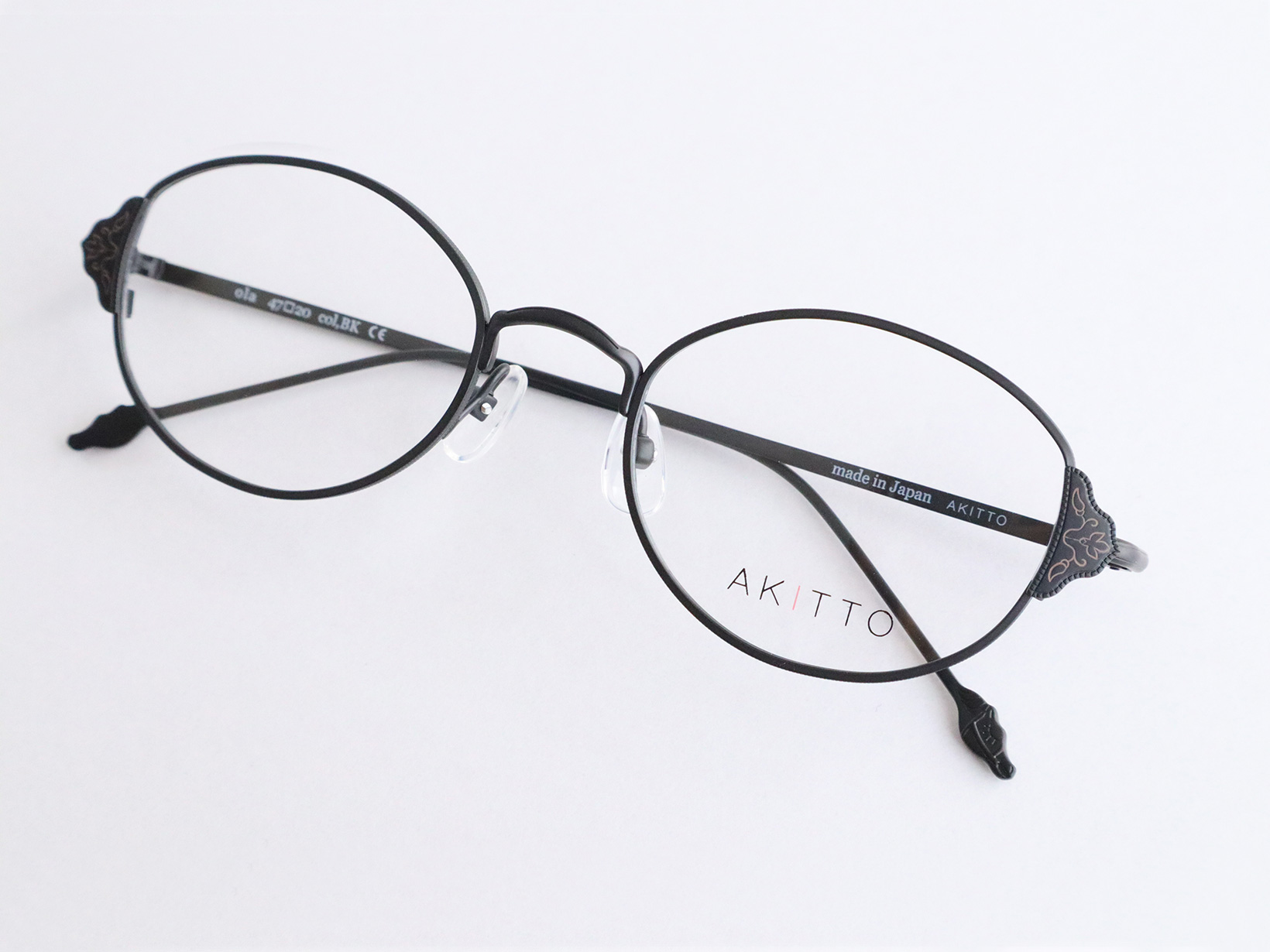 AKITTO 2025-3rd ola color | BK size:47□20 material:titanium+FC price:￥54,450-（tax in）