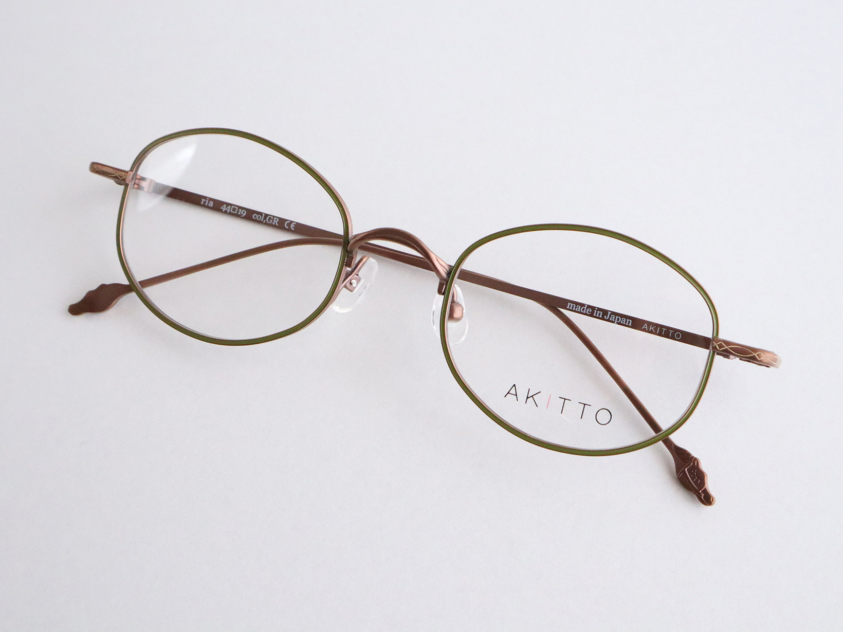 AKITTO 2025-3rd ria color | GR size:44□19 material:titanium+FC price:￥54,450-（tax in）