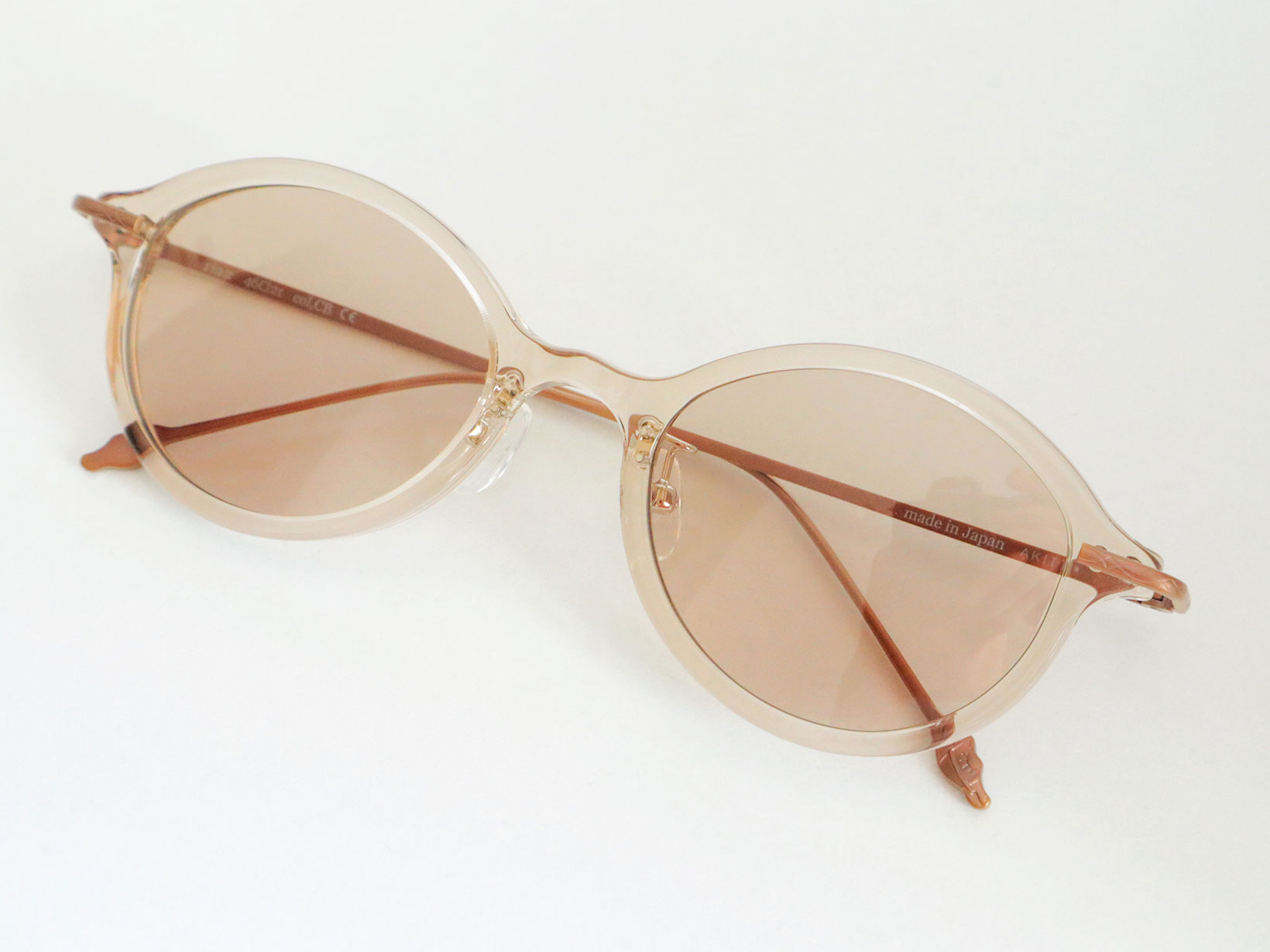 AKITTO 2025-4th ria2 color | CB size:46□21 material:acetate+titanium price:￥54,450-（税込み）